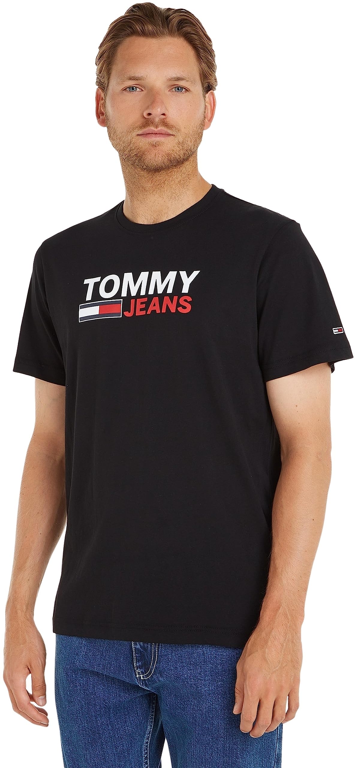 Tommy HilfigerMen's TJM Reg Corp Logo Tee S/S T-Shirts