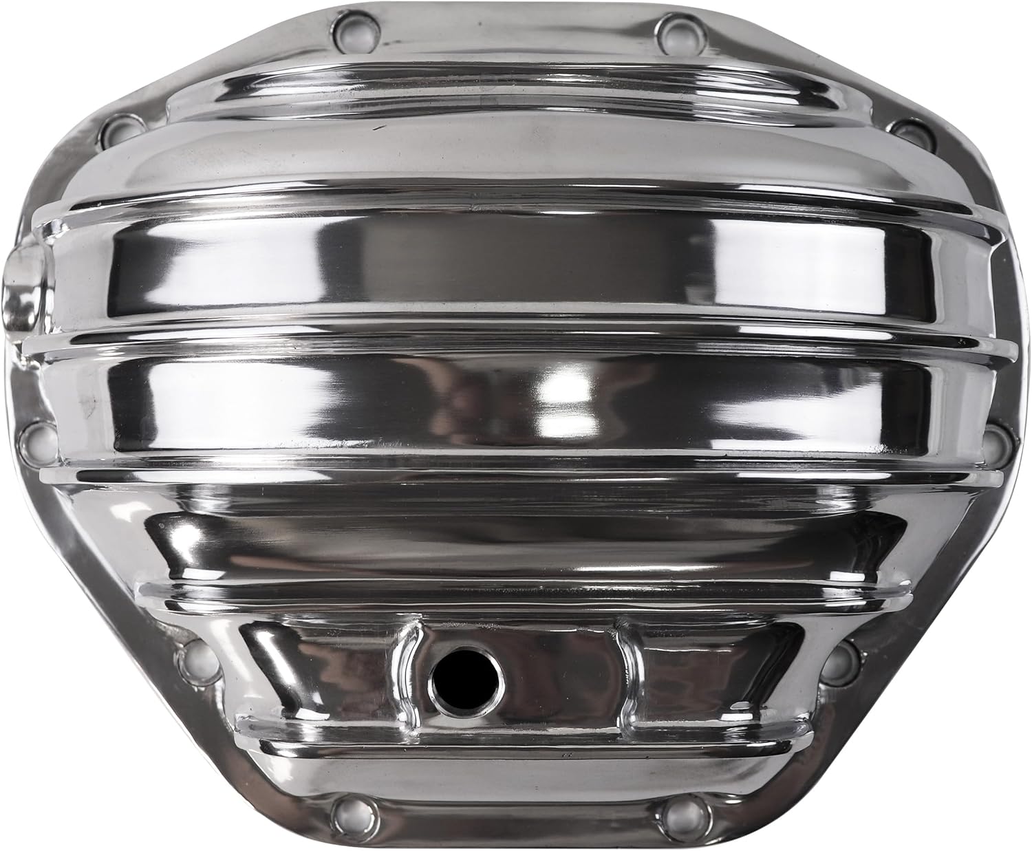 Fit for DANA 80 10-bolts Rear Differential Cover with Gasket Replacement for Dodge Ram 2500 3500 1994-2002 Ford F-350 F-450 Super Duty GMC C3500HD (4912 Polished)