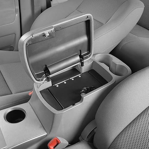 Miniatura 3 de u-Box Tacoma - Caja de seguridad para consola central, organizador interior de almacenamiento para Toyota Tacoma Pickup Trucks modelos 2005-2015,