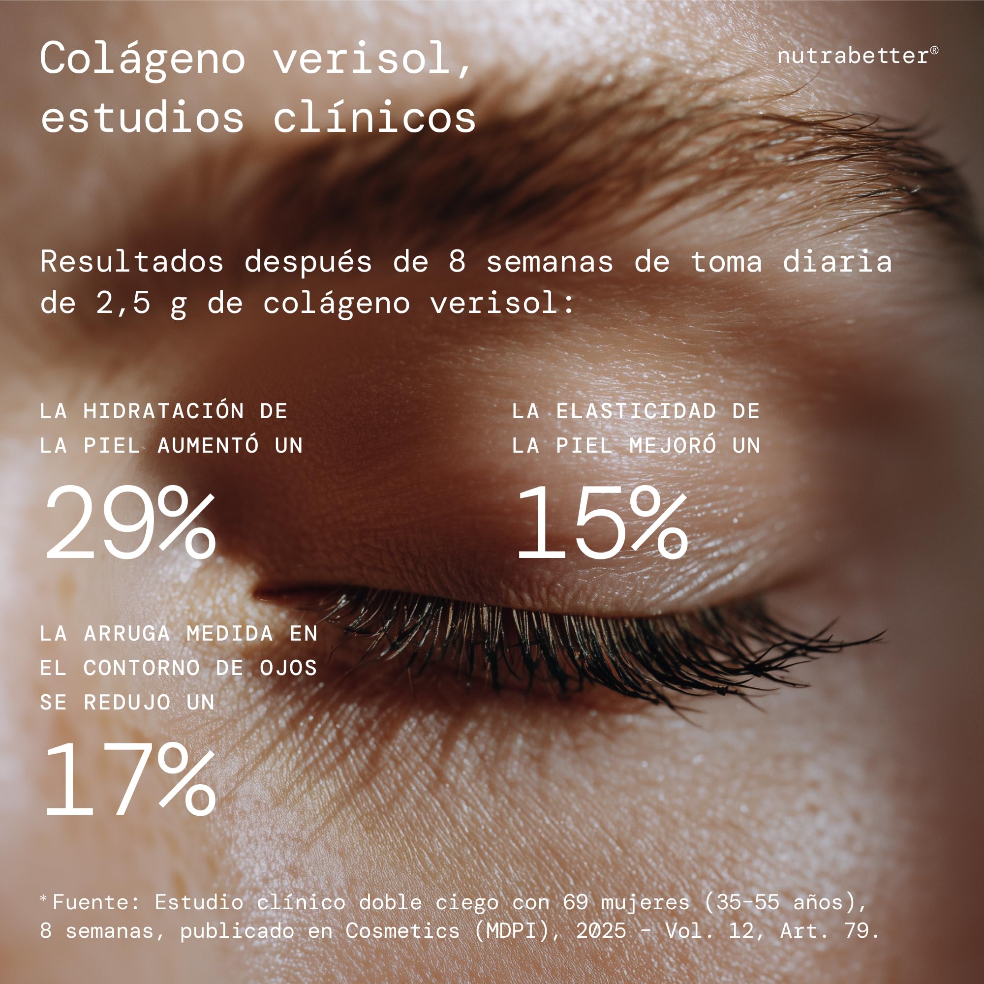 Colágeno Verisol® 2500 mg +Ácido Hialurónico 100 mg +Q10 | Colageno bebible con sabor agradable | + Vitamina C, Biotina, Selenio, Zinc y Acai | Articulaciones, Piel, Cabello y Uñas | nutrabetter®
