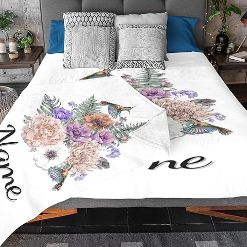 Miniatura 64 de Manta de dinosaurio personalizada con nombre, mantas con nombre personalizado para bebés niños y niñas, mantas de bebé personalizadas con diseño