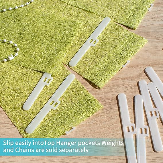 25pcs Vertical Blind Top Hangers 89mm Vertical Blinds Repair Parts, Plastic