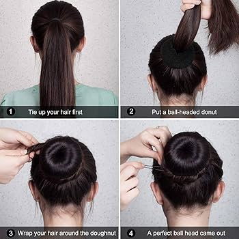 ♪ 3セットドーナツおだんごヘアメーカー髪弾性バンド髪ボビーピンドーナツリング Amazon | Beaupretty 45個/3セットドーナツおだんごヘアメーカー