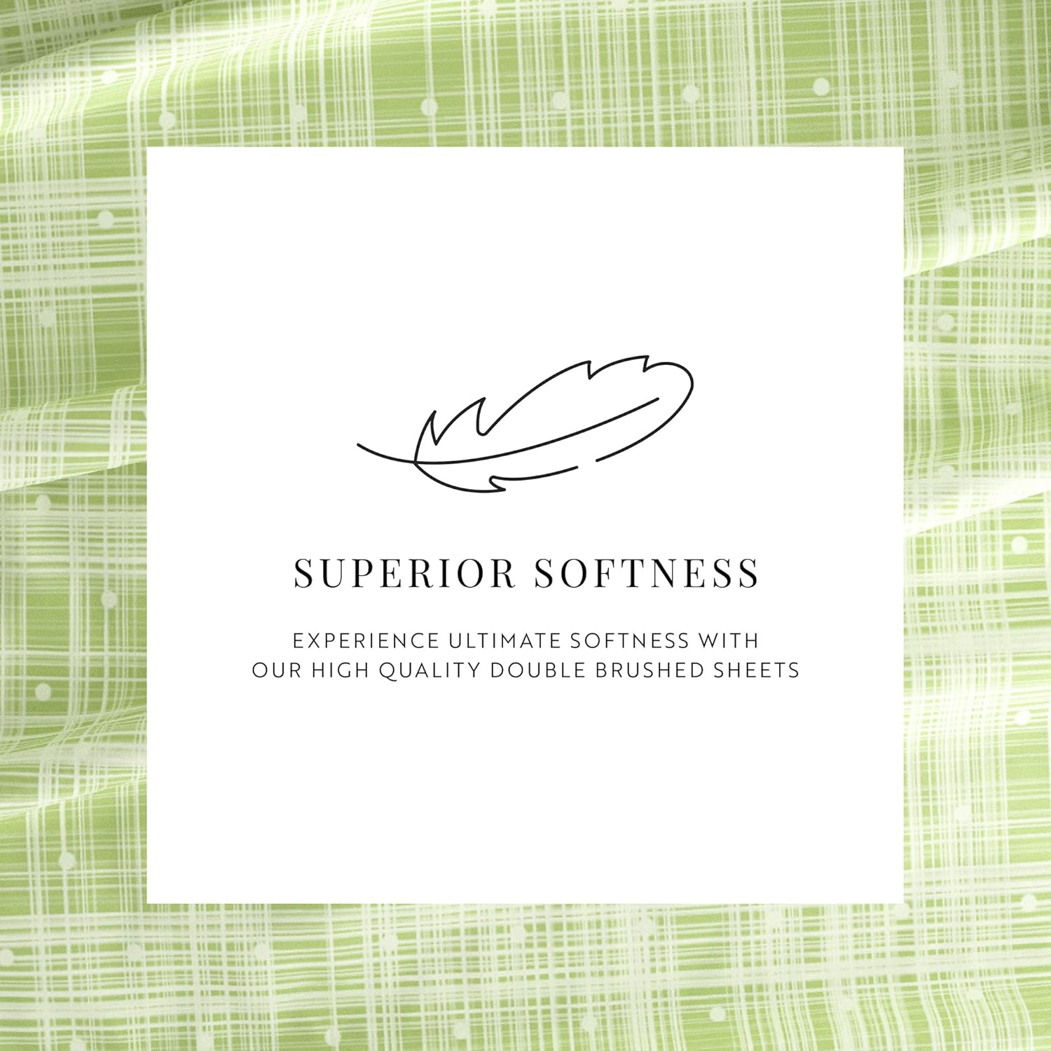 Linen Market 4 Piece Queen Bedding Sheet Set (Moss Polka) - Sleep Better Than Ever with These Ultra-Soft & Cooling Bed Sheets for Your Queen Size Bed - Deep Pocket Fits 16" Mattress