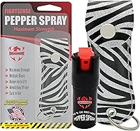 Vista 9 de FIGHTSENSE Spray de pimienta de defensa propia, 1/2 oz, tamaño compacto, fórmula de grado policial de máxima potencia, la mejor herramienta