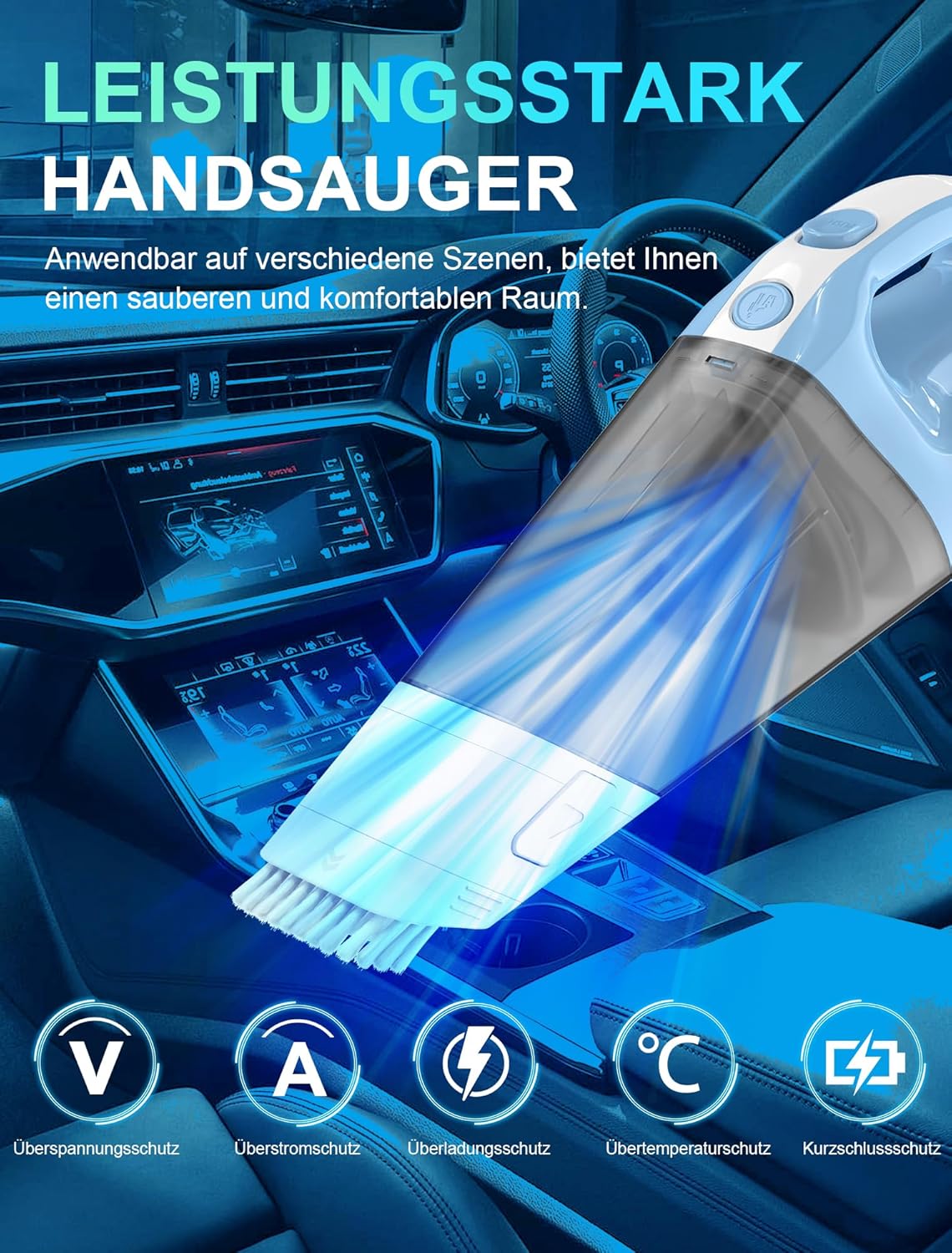 Porszívó szívóerő és teljesítmény bemutatása