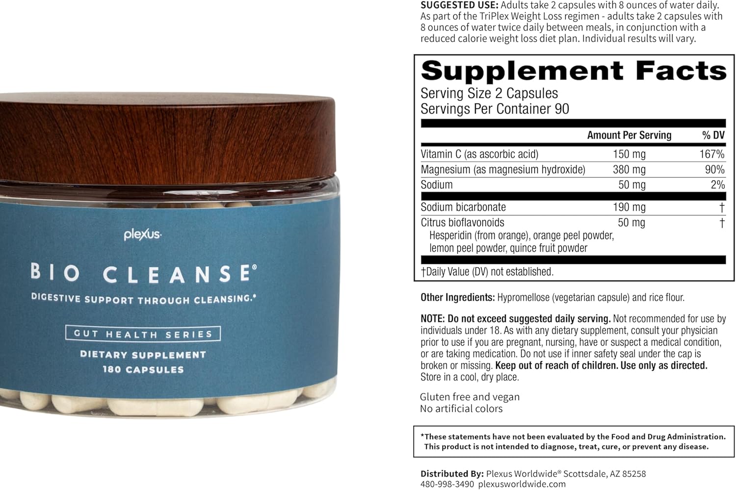 Plexus® Bio Cleanse® 180 ct. - Image 4