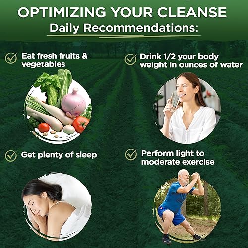 Miniatura 6 de Vital Planet Vital Colon Cleanse Limpiador y desintoxicación de colon de 14 días con hidróxido de magnesio, olmo resbaladizo y aloe para apoyo a la