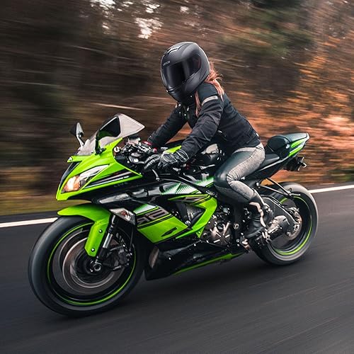 Miniatura 8 de VEVOR Casco de motocicleta de cara completa aprobado por DOT, doble visera y lente intercambiable, casco Smart Street ABS cómodo casco de motocross,