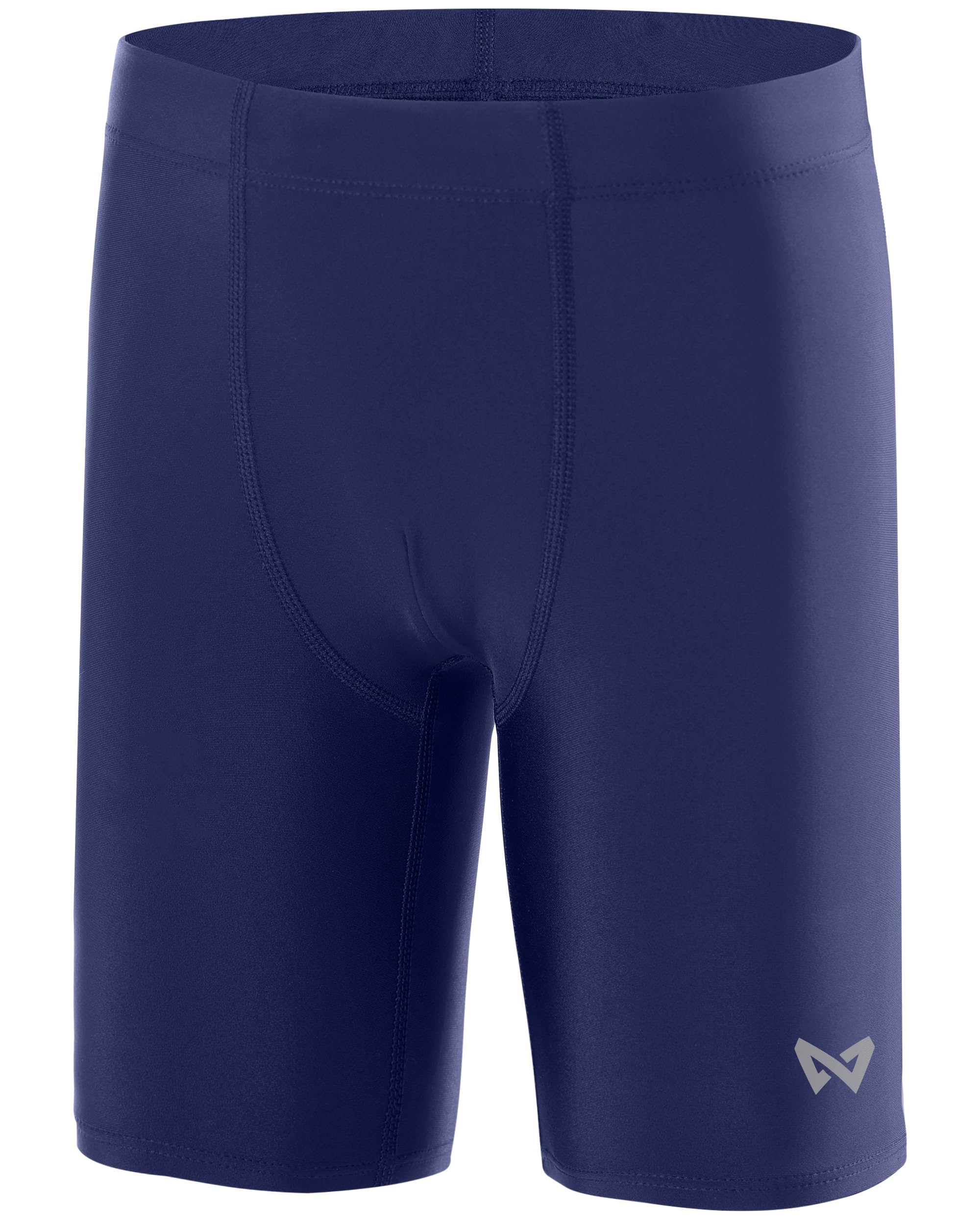 WISMBOX Jungen Badehose Jammer, Schnelltrocknend UV-Schutz 50+ Kompression Schwimmhose für Kinder Wettkampf Schwimmen Sport