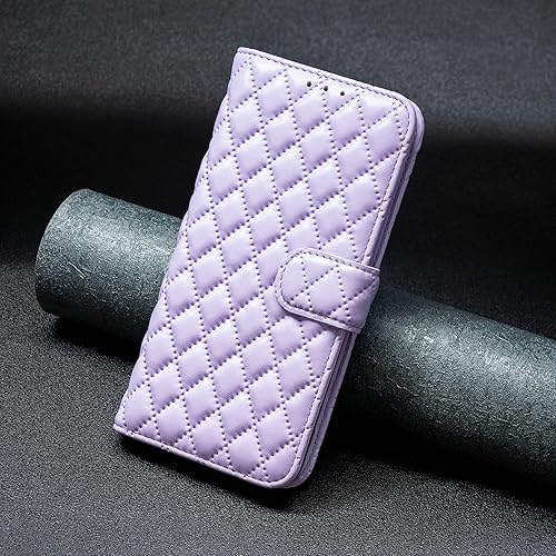 Miniatura 4 de Kalley Silver C - Funda compatible con Kalley Silver C, funda con soporte para mujer, cartera XXF, color morado