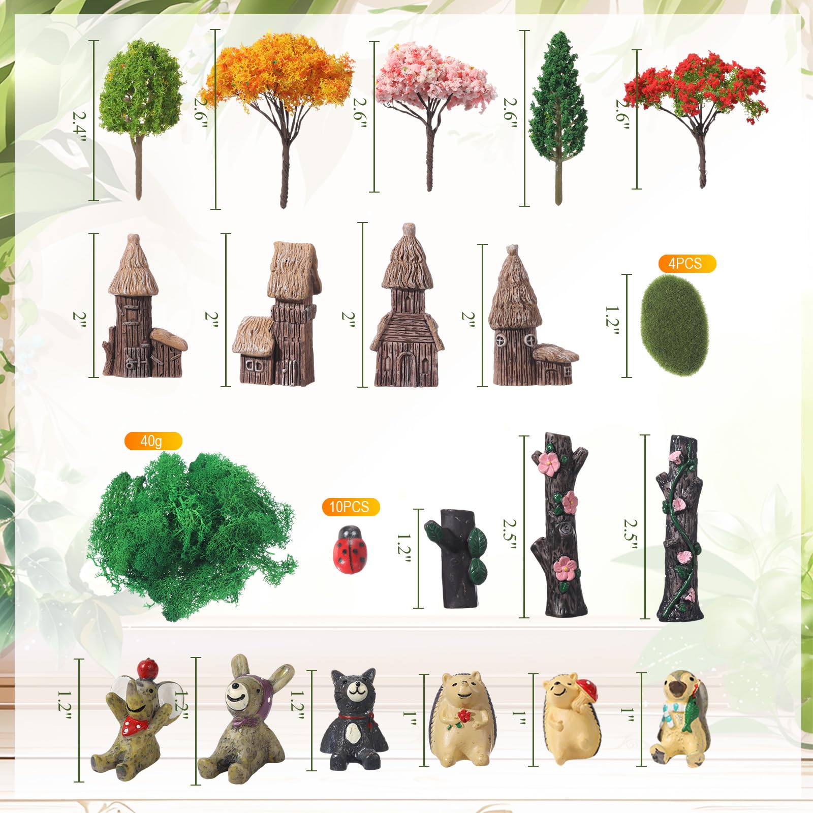 18 Mini-Gänse-Figuren Aus Kunstharz – Niedliche Dekoration Für Feengarten, Terrarium & DIY-Projekte