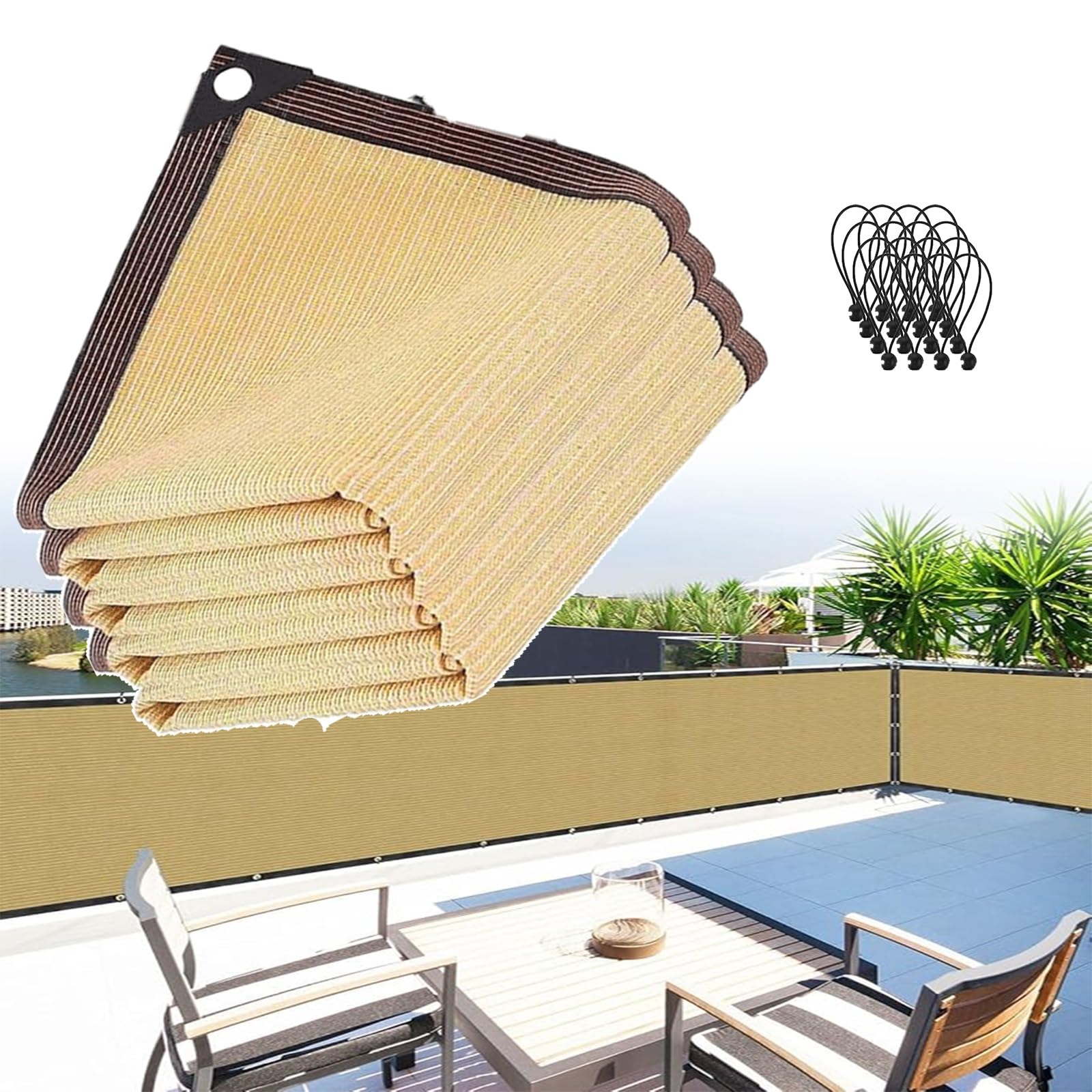 Sonnennetz, UV-beständige Plane für Gewächshaus, Pflanzenschutz für den Außenbereich, Kühlbereich für Vetables, Zwinger und Hühner