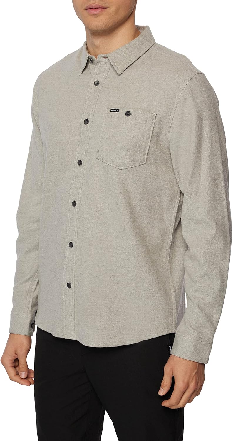 O'NEILL Redmond Solid Stretch Flannel Shirt
