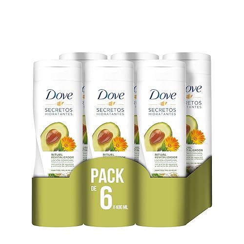 Dove Loción corporal de aceite de aguacate y extracto de caléndula