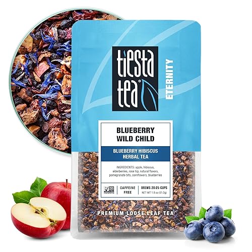 Miniatura 10 de Tiesta Tea - Cherry Punch  Hoja suelta  Té de hierbas de cereza dulce  Mezcla premium  Mezcla de frutas sin cafeína  Caliente o helado hasta 200