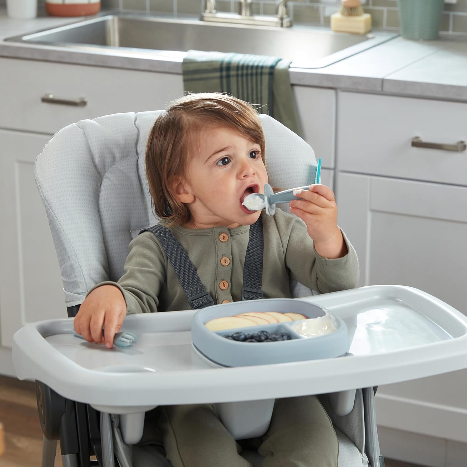 NUK for Nature™ Pretensil Dipper Spoon and Fork Set (Pack of 2)