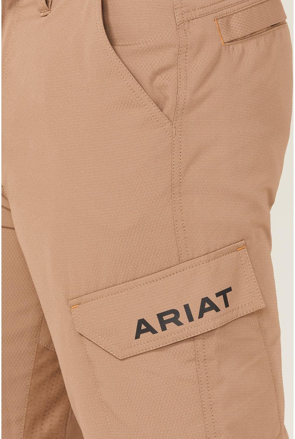ARIAT Men's M5 Khaki Work Flow Rebar Ultralight Straight Leg Pants Beige/Khaki 33W x 38L - Image 2