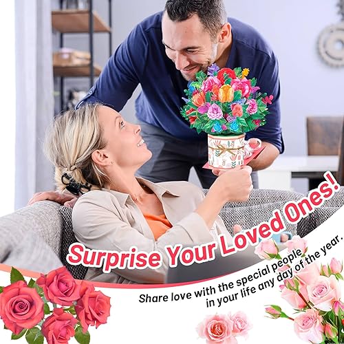 Miniatura 2 de Tarjeta de felicitación emergente con texto en inglés Get Well Soon para amigos, tarjeta de regalo para mujeres, Acción de Gracias, cumpleaños,