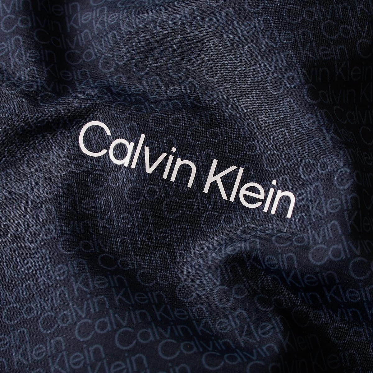 Calvin Klein Veste coupe-vent golf imprimée résistante à l'eau pour homme