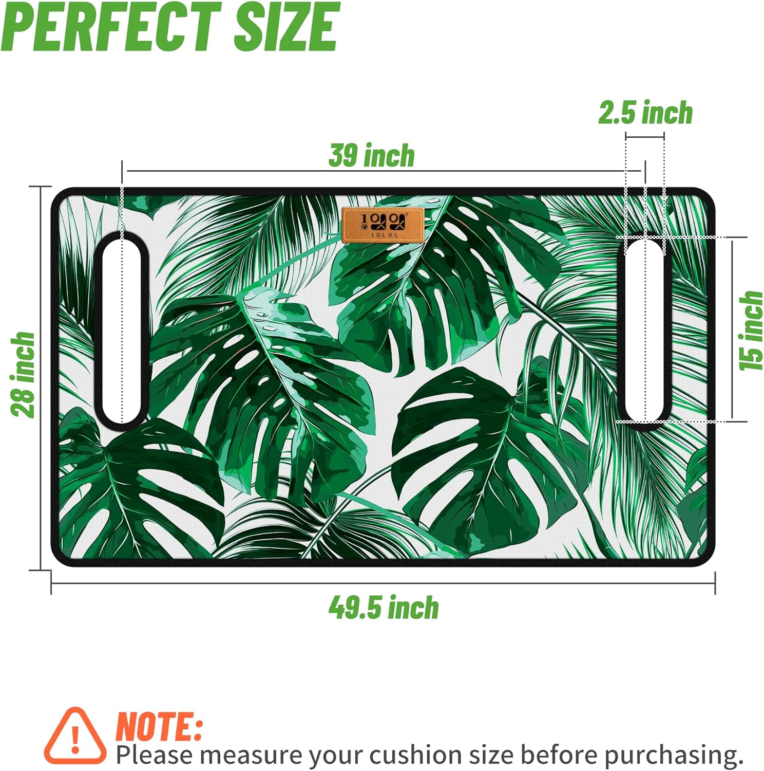 10L0L Golf Cart Seat Covers, Thickened Golf Cart Seat Towel (100% Microfiber), Fits All EZGO, Club Car and Other 2/4-seats Cart, Anti-Slip Golf Blanket(44 * 29inch)