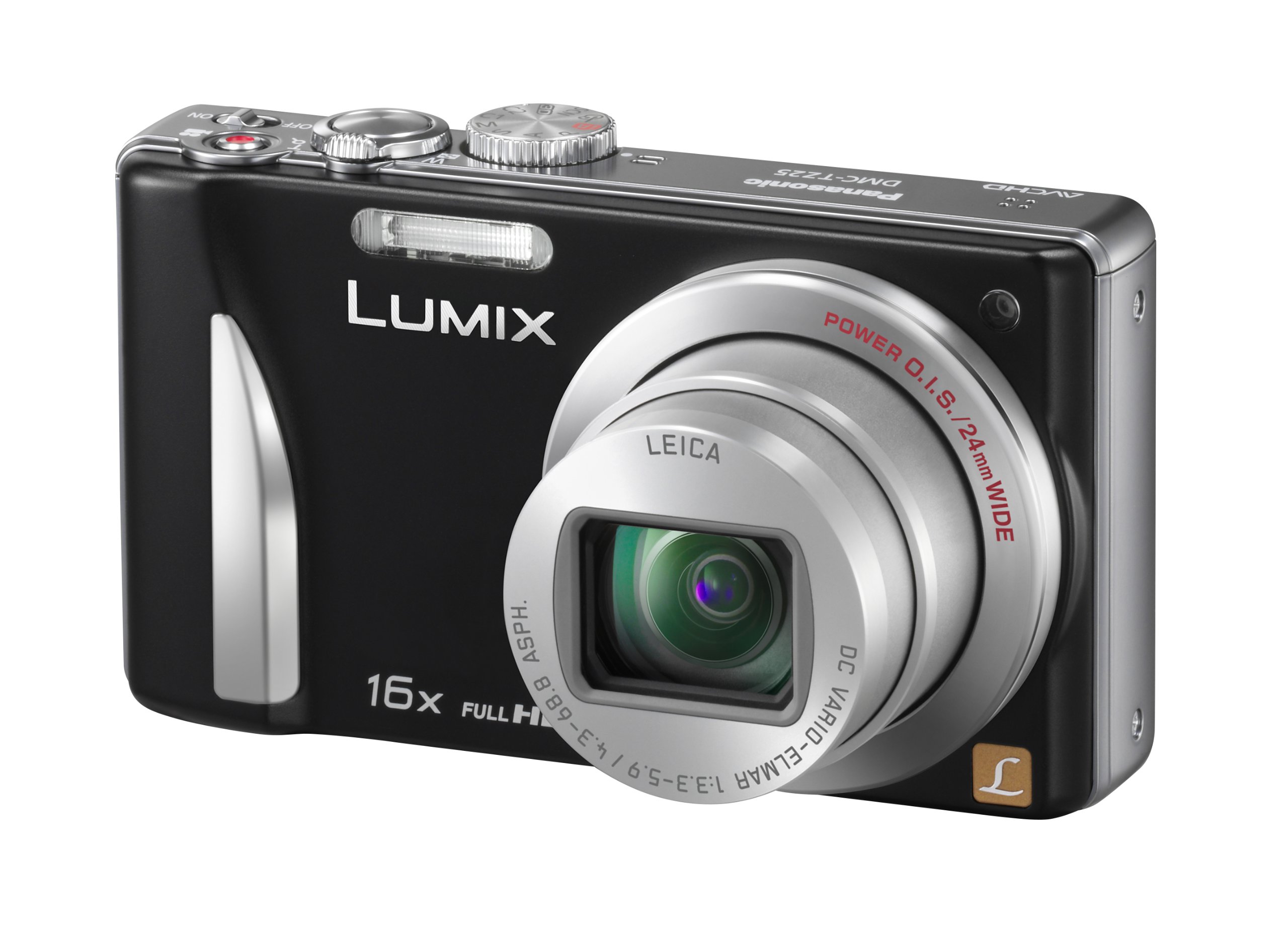 Panasonic Lumix DMC-TZ25EG-K Appareils Photo Numériques 12.8 Mpix Zoom Optique 16 x