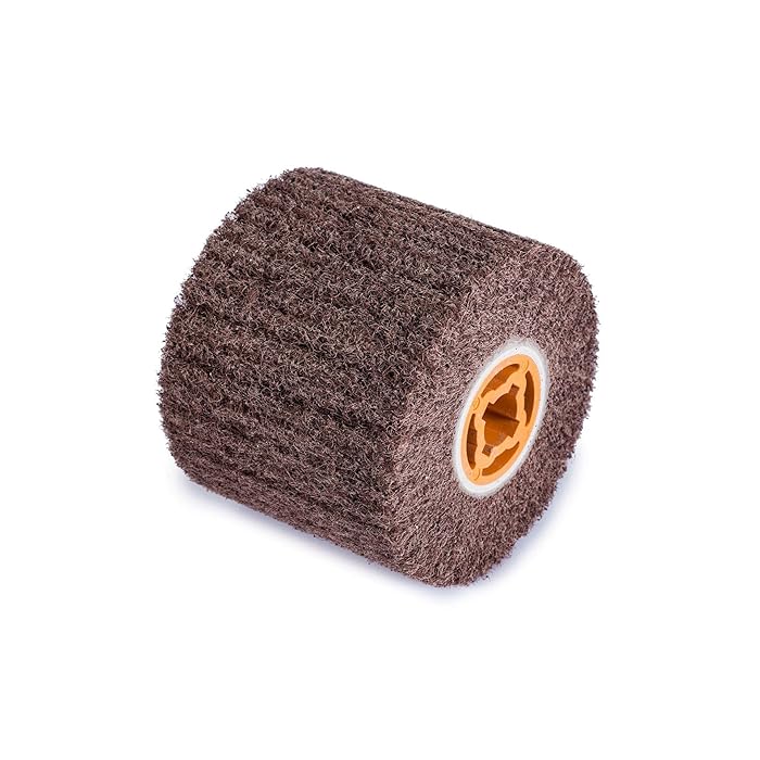 Buy 120x100mm Nonwoven Abrasive Flap Wire Drawing Wheel, Wire