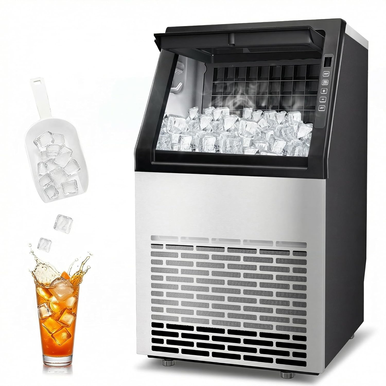 DOGHLY Commercial Ice Maker 100