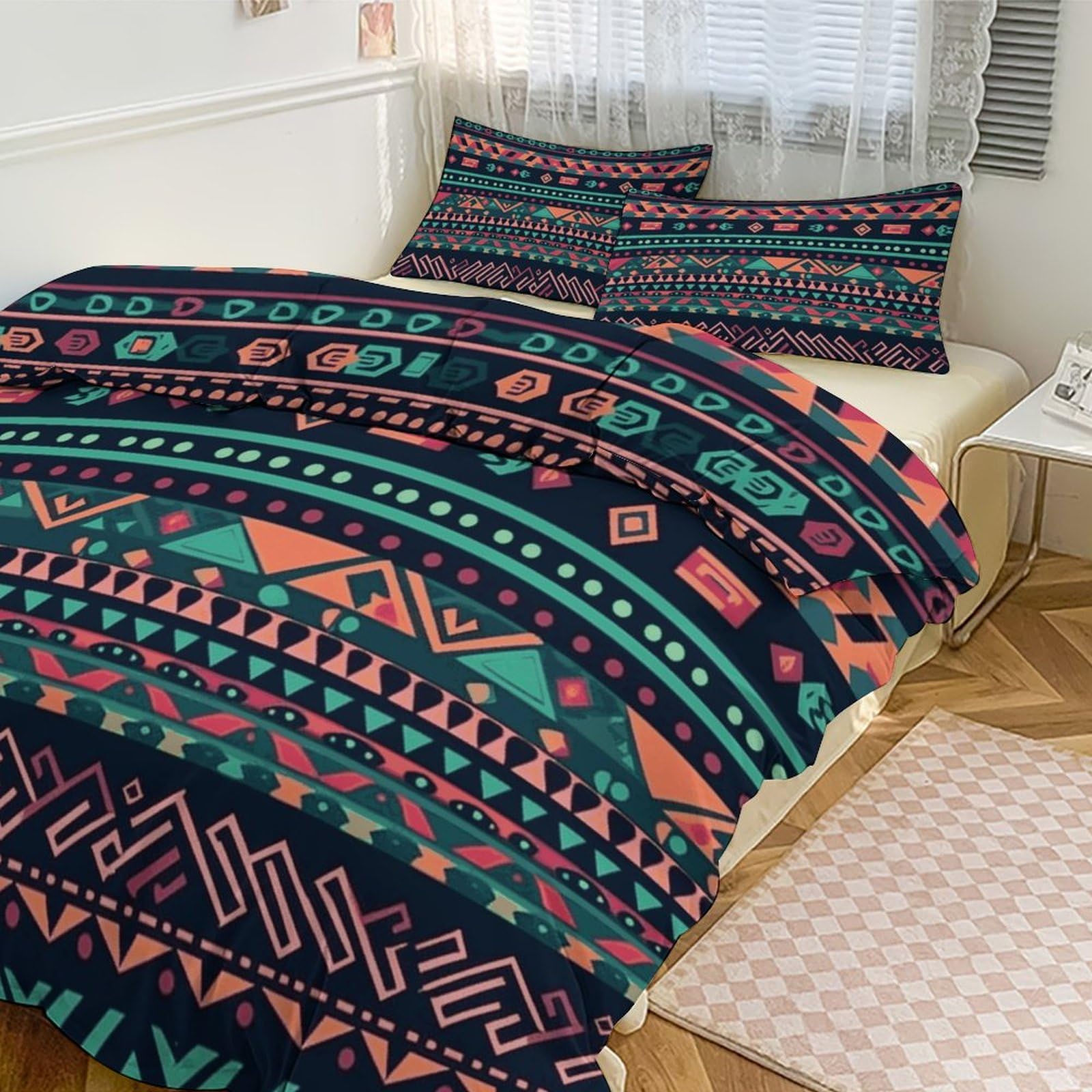 Parure de lit 3 pièces couette grand lit épaisse anti-froid