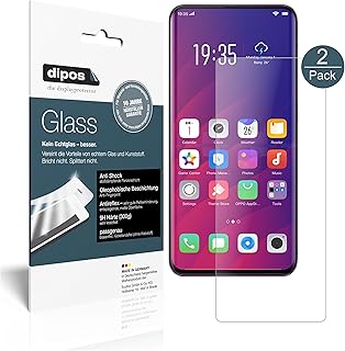 dipos I 2X Protector de Pantalla Mate para OPPO Find X Vidrio Flexible Cristal Proteccion 9H dipos I 2X Protector de Pantalla Mate para OPPO Find X Vidrio Flexible Cristal Proteccion 9H