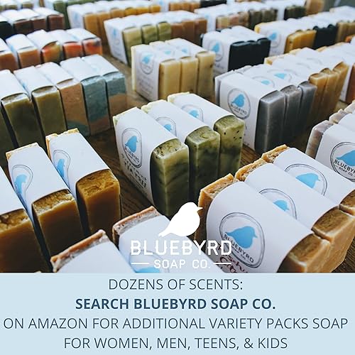 Miniatura 8 de Bluebyrd Soap Co. Barra de jabón Sleepy Head para niños y adolescentes, barra de jabón natural calmante para acostarse, vainilla lavanda y