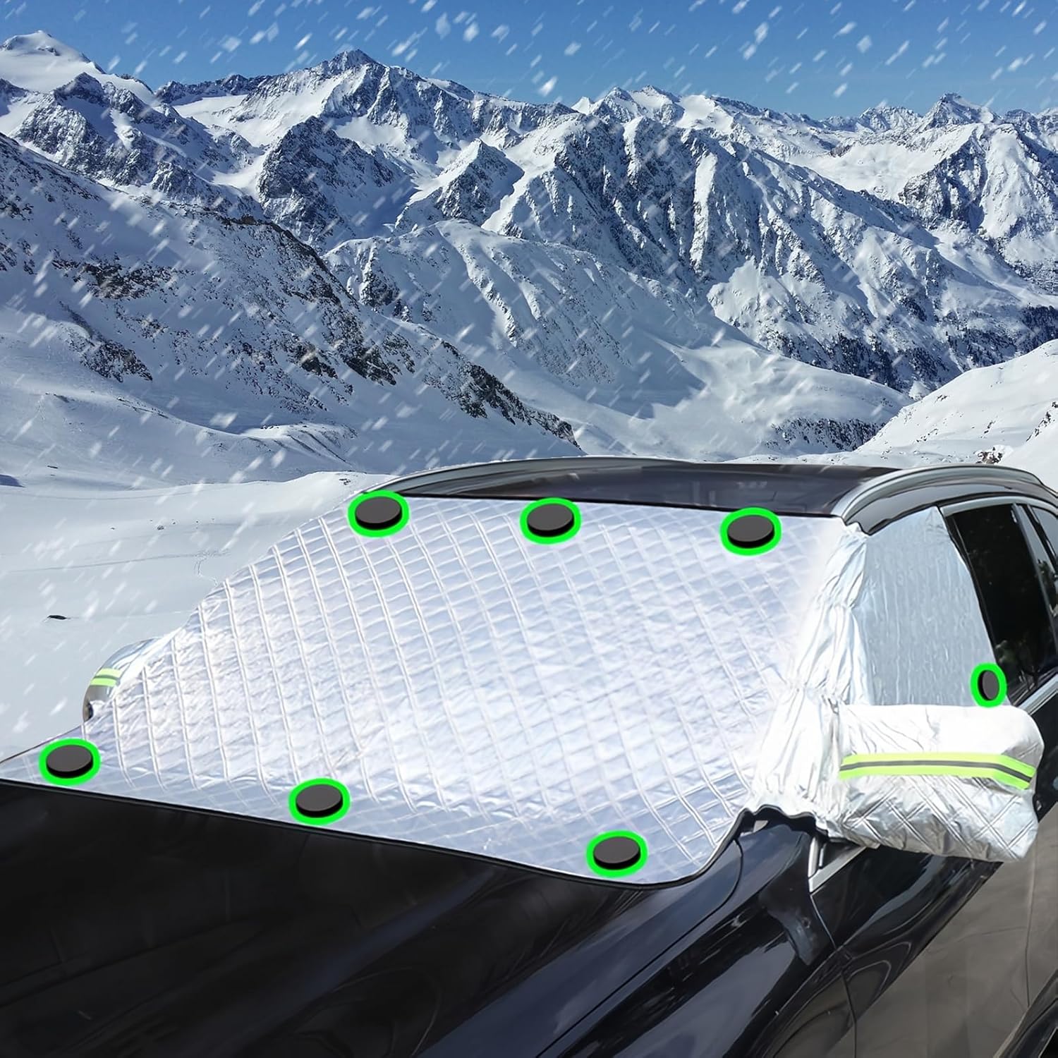 Car Windscreen Cover, Car Frost Window Screen Cover, Frost Guard Winter