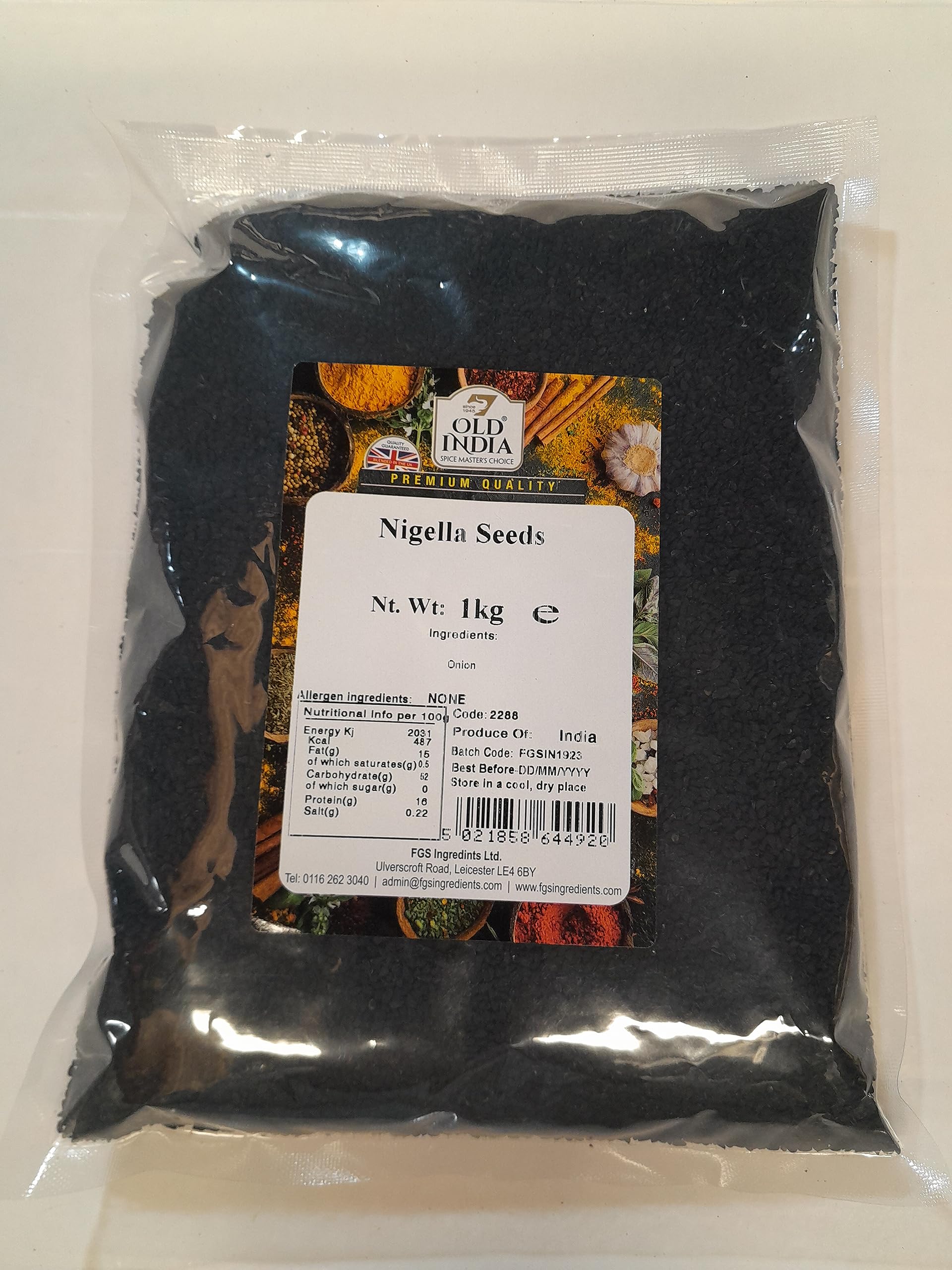 Old India Nigella Seeds, 1 kg