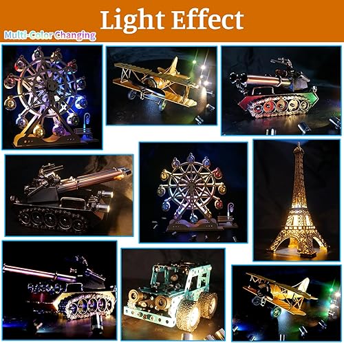 Miniatura 5 de Mini luces LED, 10 focos pequeños que funcionan con pilas, lámpara SMD pequeña para manualidades y decoración creativa. Perfecto para miniaturas,