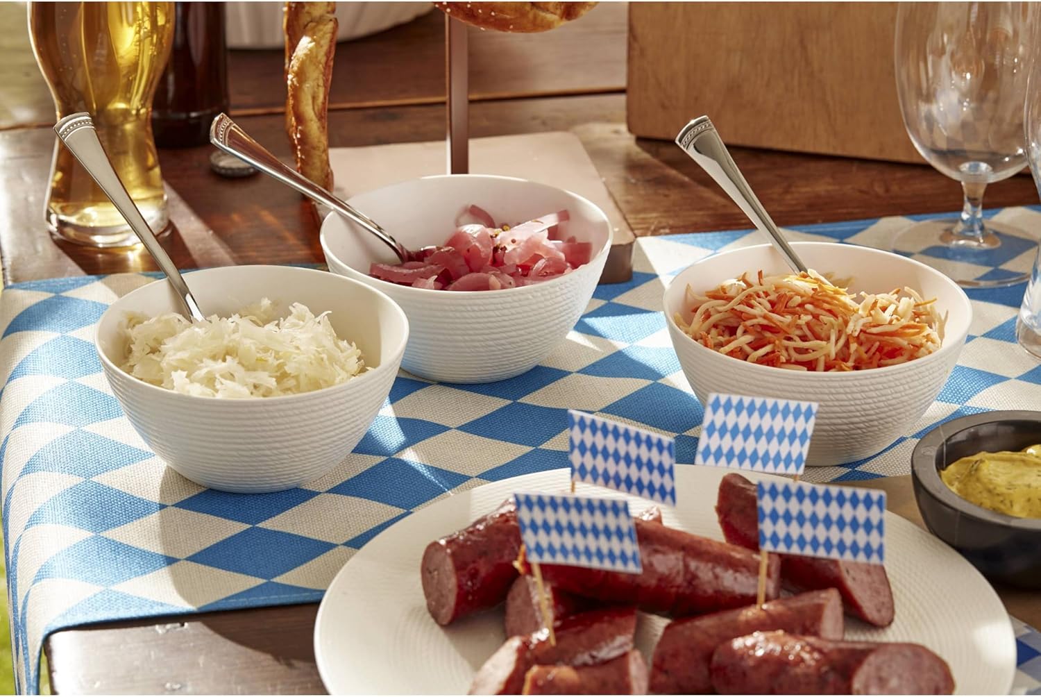 Lenox 894661 Lx Collective White Fruit Bowls, Set Of 4