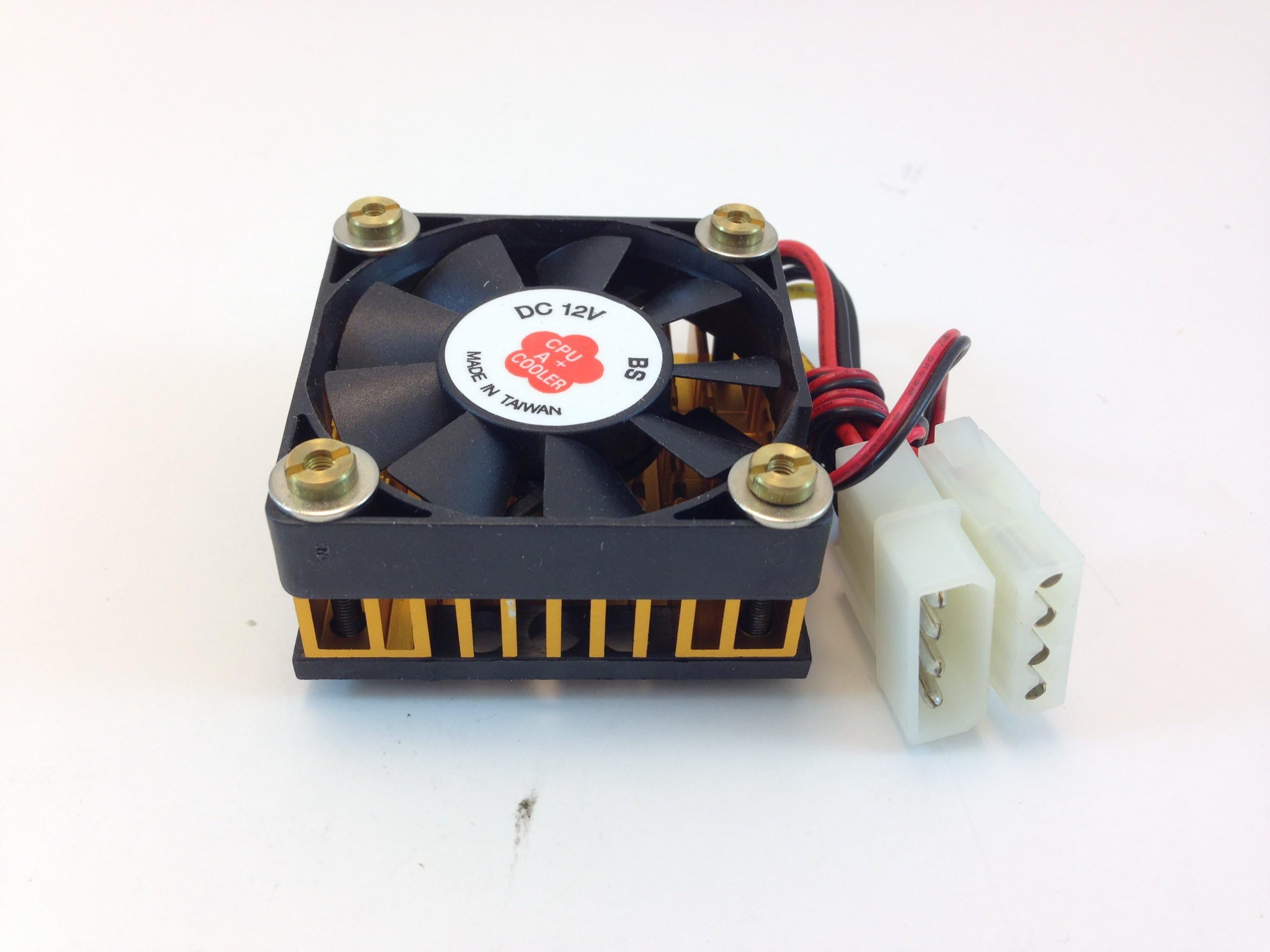AavidCPU COOLING FAN W/ HEATSINK, 50mm Sq. FAN, 50mm X 50mm X 30mm Heatsink & Fan, TX3 3PIN CONNECTOR