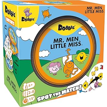 Asmodee Dobble Mr Men and Little Miss Card Game