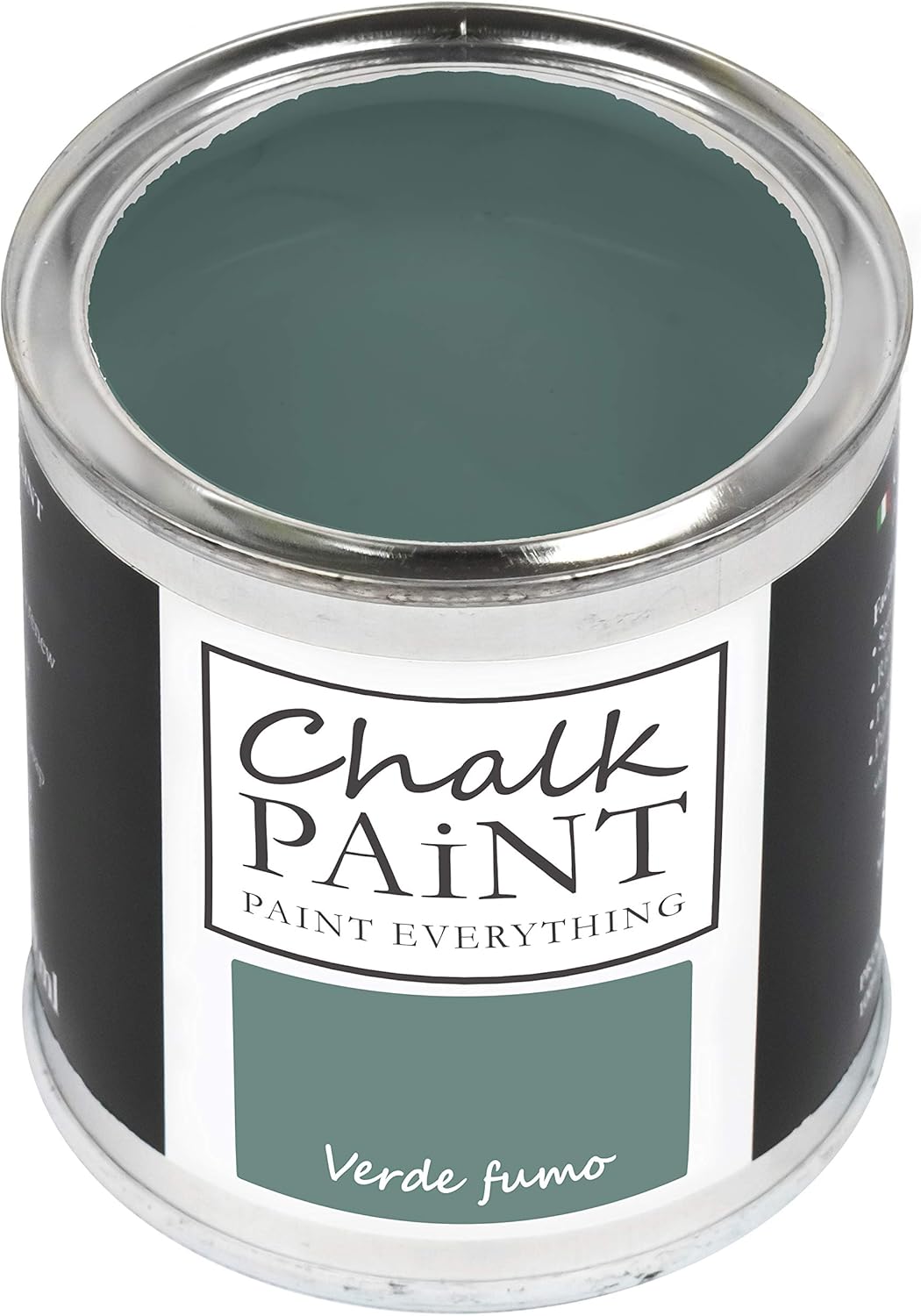 Chalk Paint Everything® Verde fumo Chalk Paint, Water-based for All Surfaces, Easy to Use without Bad Odour - Chalk Paint Extra Matt (250 ml)