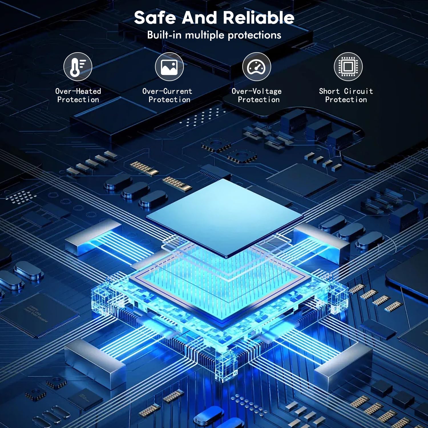 4 in 1 Retractable Wall Charger Fast Charging iPhone 17 Plug,45W Multiport Retractable Phone Charger Foldable Block Dual Port(USB C+USB A) with Dual USB C Cable for iPhone 17/16/15,iPad Pro/Air/Mini