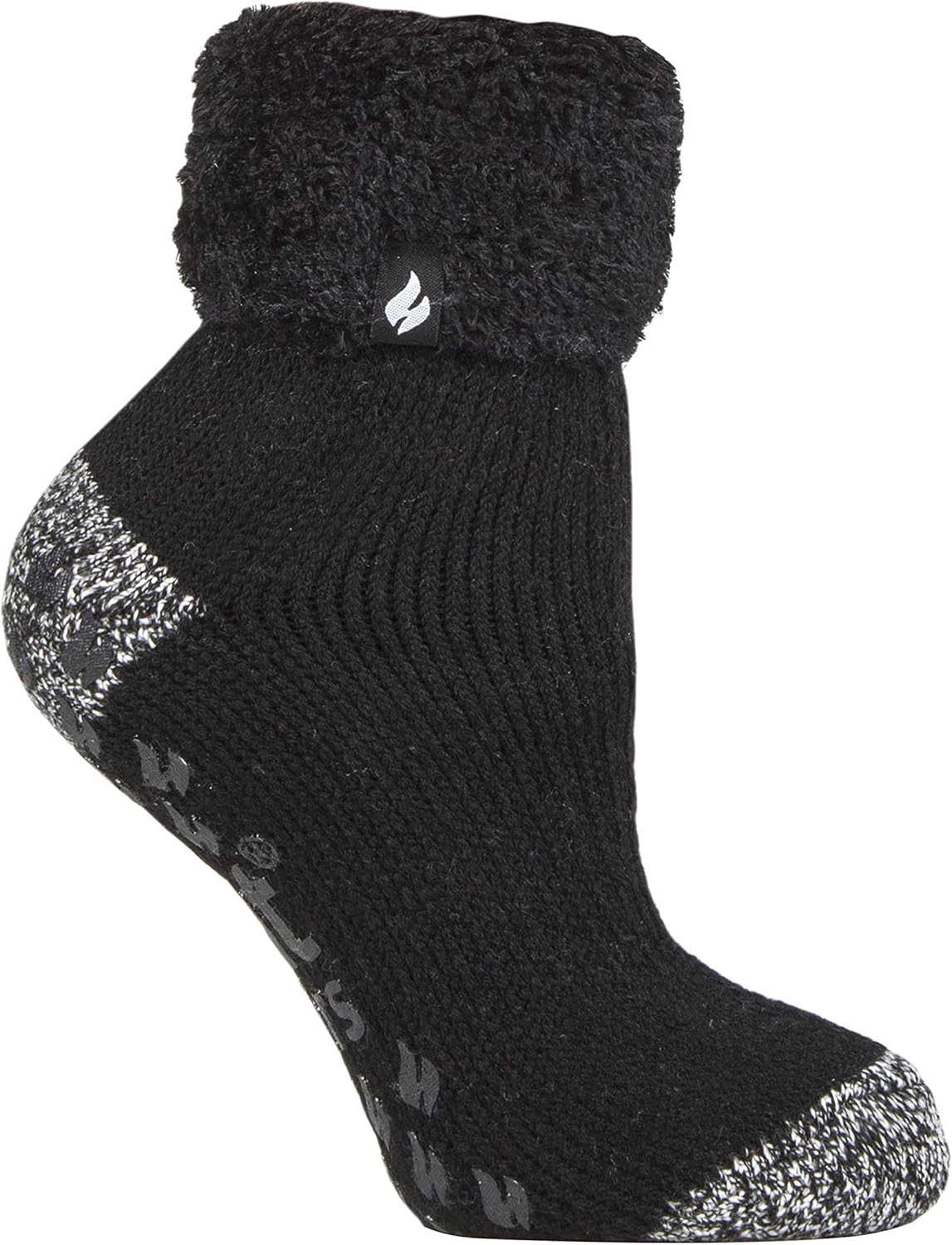 Heat Holders - Lounge Thermal Non Slip Bed Socks With Grip for Women : Clothing, Shoes & Jewelry