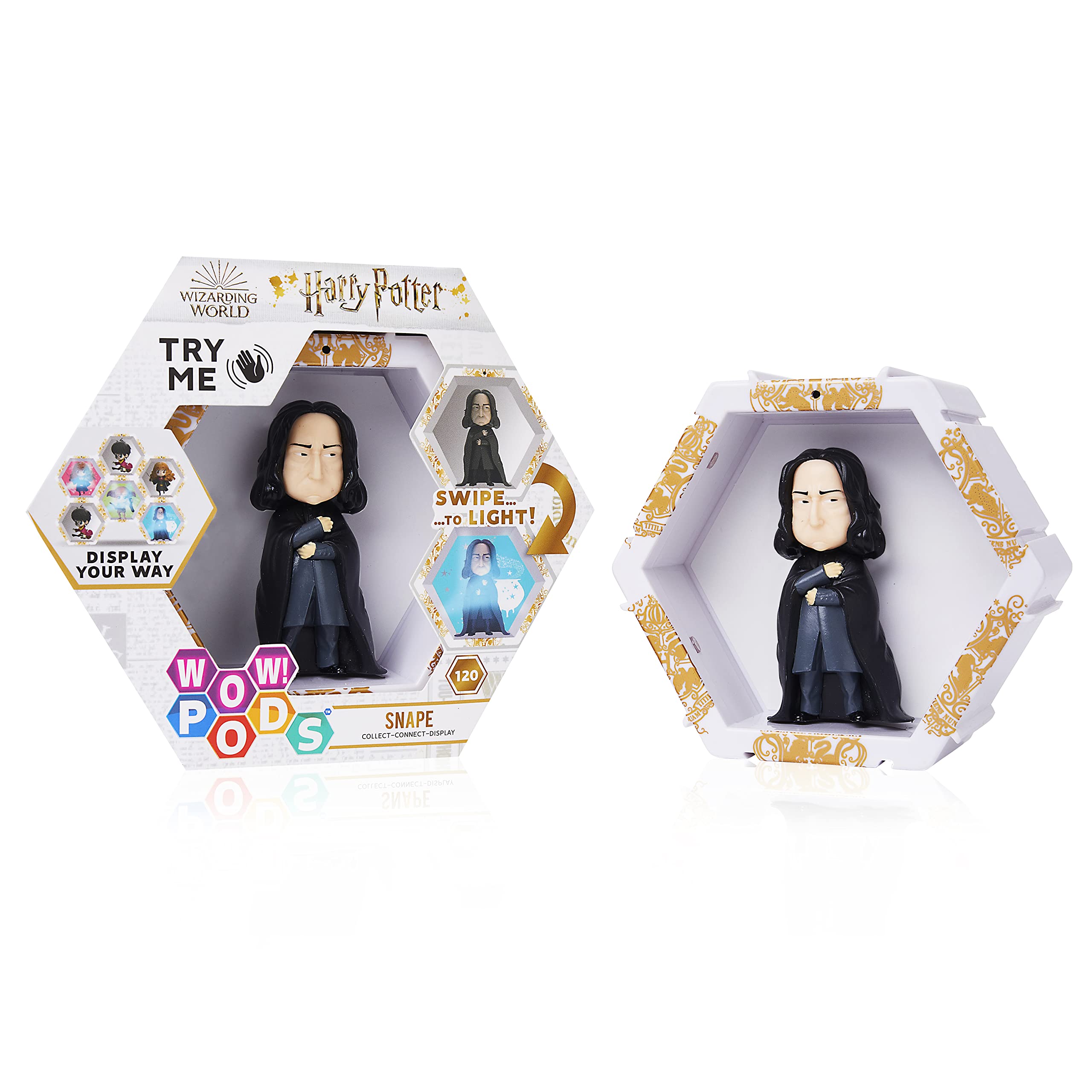 WOW! PODSHarry Potter World Book Day Light-Up Bobble-Head Figure | Official Collectable Toy (Professor Snape)