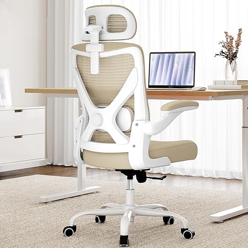Silla de oficina ergonómica  Silla de escritorio para computadora en forma de X cómoda, silla de juegos, silla de oficina con soporte lumbar, sillas