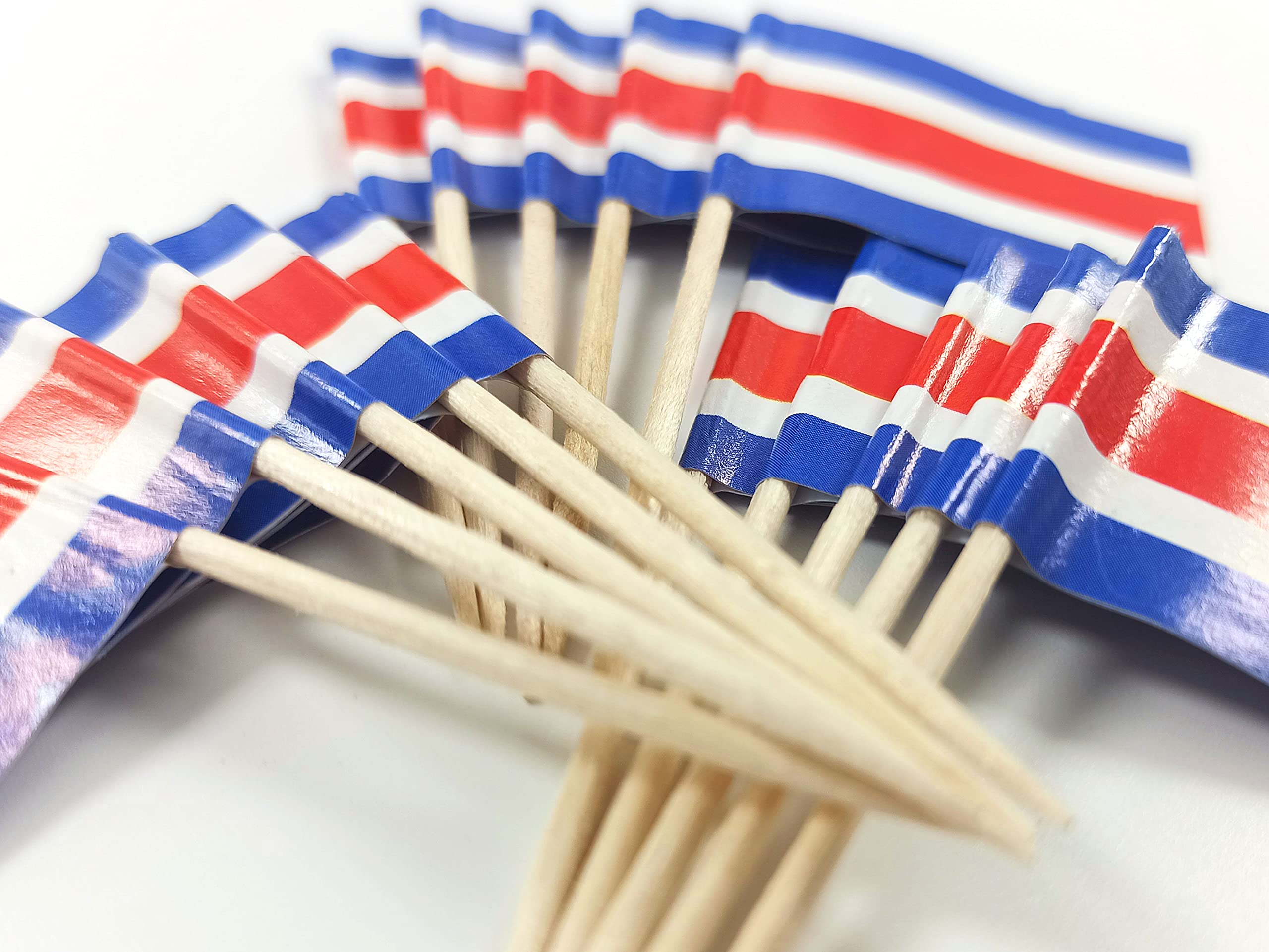 Banderas De Palillo De Dientes, Banderas, 200 Piezas Para Decoración De