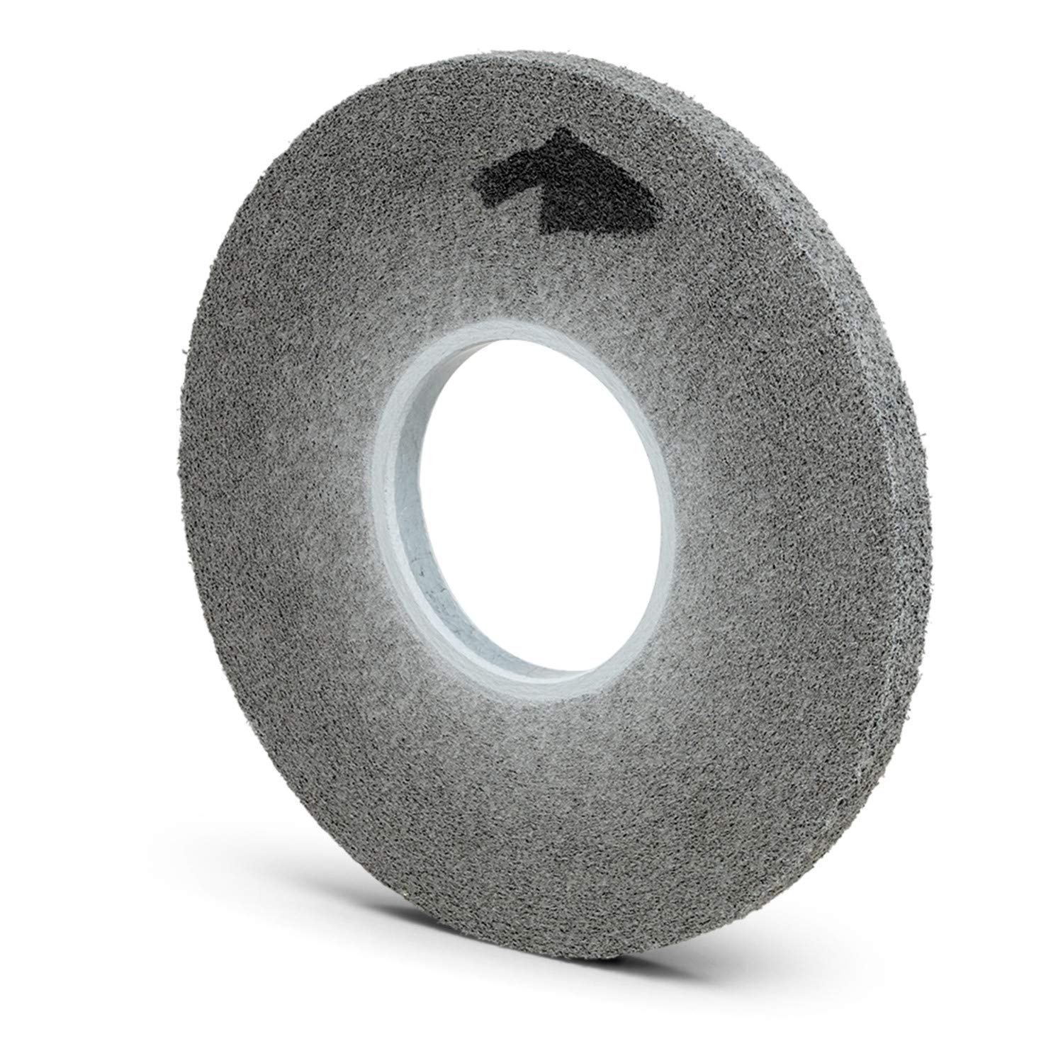 General Deburring Wheel, 8 in x 1/2 in x 3 in 9S FIN