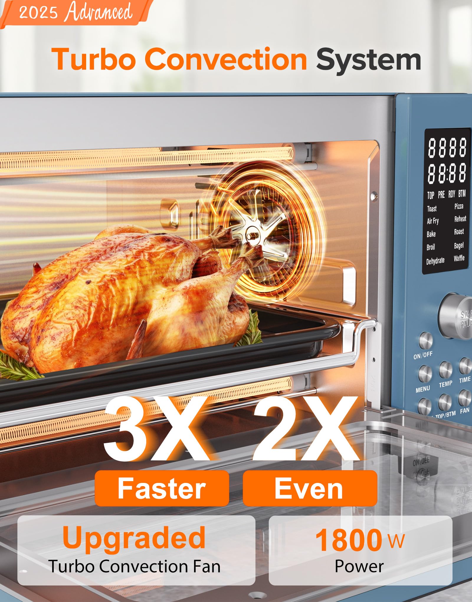 Nuwave Bravo Pro: Air Fryer & Toaster Oven Combo -2
