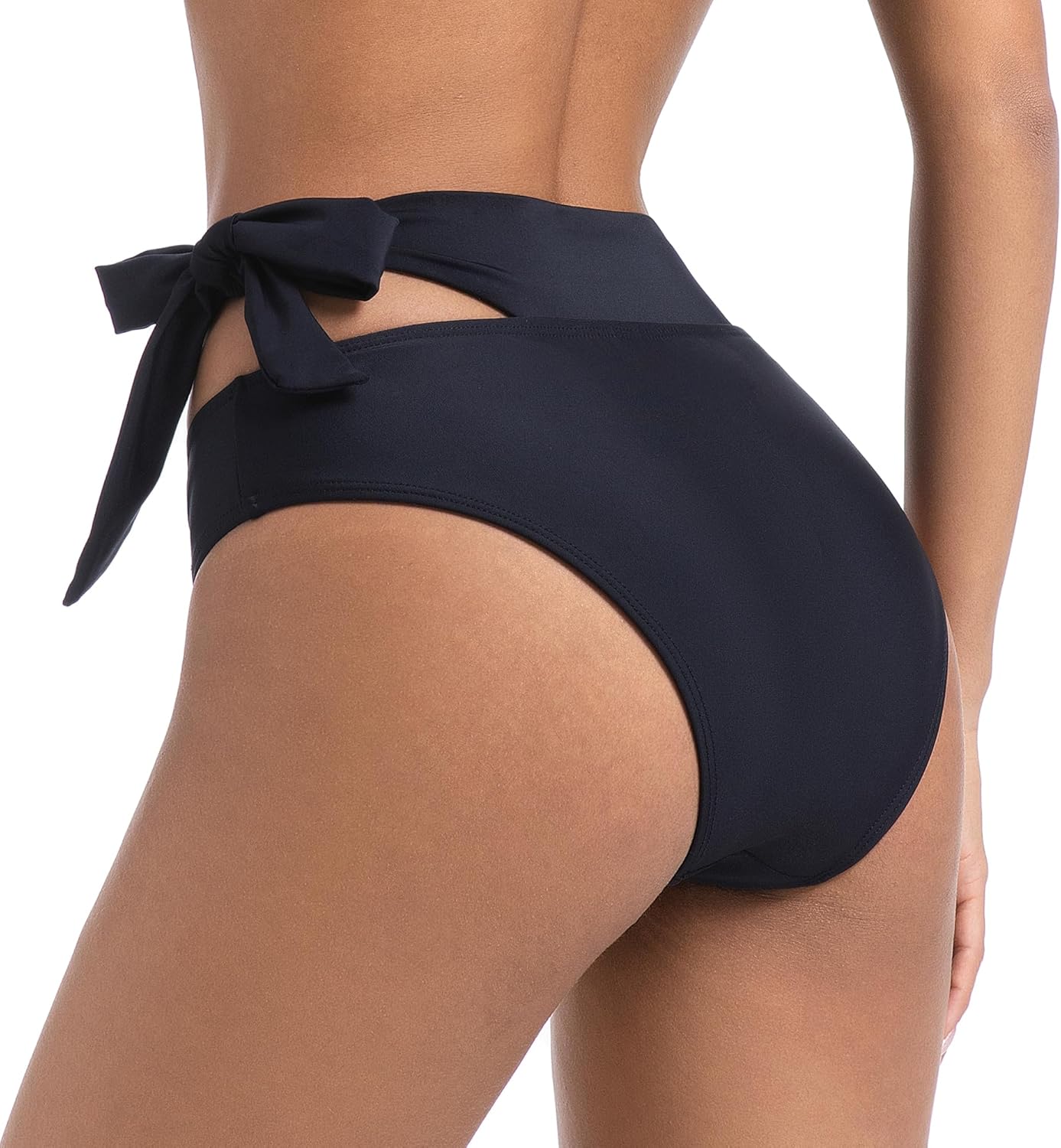 COCOPEAR Women's Sexy High Waisted Bikini Bottoms High Cut Side Tie Bathing Suit Bottoms for Women Swim Bottoms 2026 - Image 5