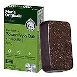 Marie\'s Original Poison Ivy Soap Bar | All Natural Poison Ivy Treatment | Anti-Itch Skin Cleanser Bar Wash for Poison Ivy, Poison Oak & Sumac | Removes Oils, Soothes & Relieves Rashes | 2.9 ounces