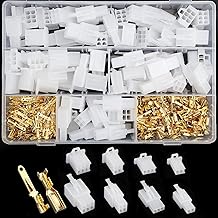 480 Piece Cable Connector 2 3 4 6 Pin Car Plug Set, Blade Receptacles 2.8 mm Pitch Male Female Plug Housing Pin Header Crimp, for Motorcycle, Bike, Car, Boats