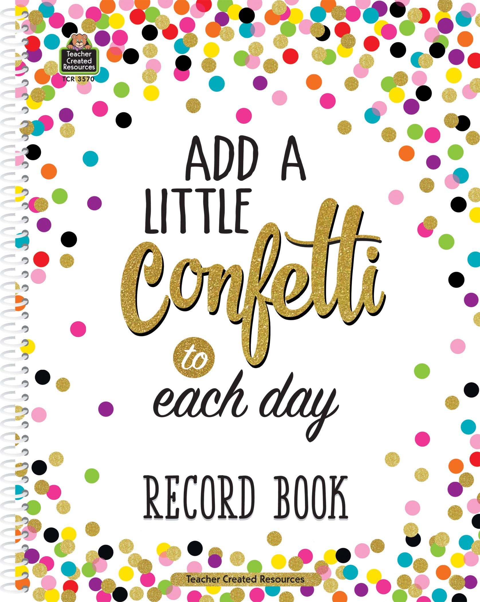 Teacher Created Resources Confetti Record Book (TCR3570)