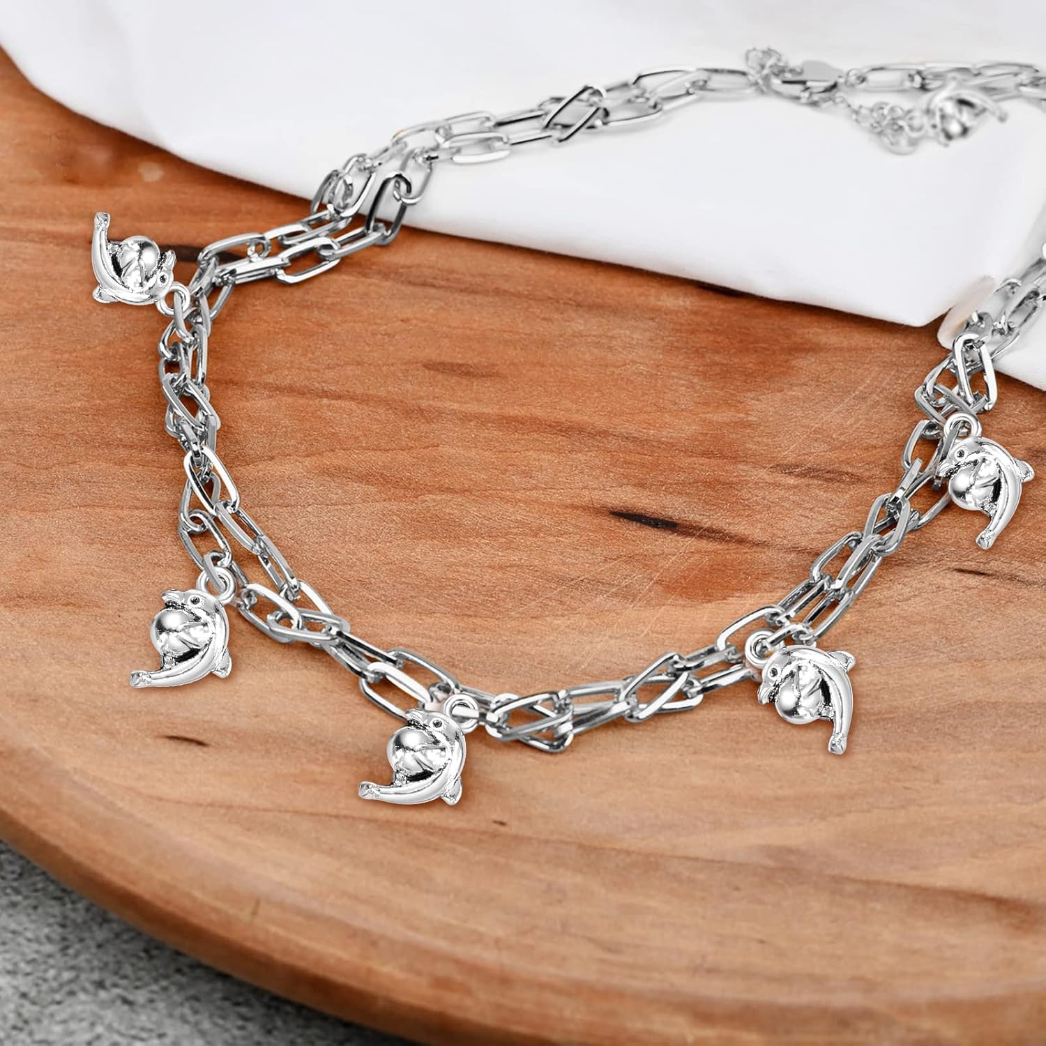 Kigeli 100 Pcs Summer Beach Charms for Jewelry Making - Sea Theme Ocean Enamel Pendant Charms Mermaid Marine Nautical for Necklace Bracelet Earring Slime DIY Jewelry Craft Accessories - Image 7